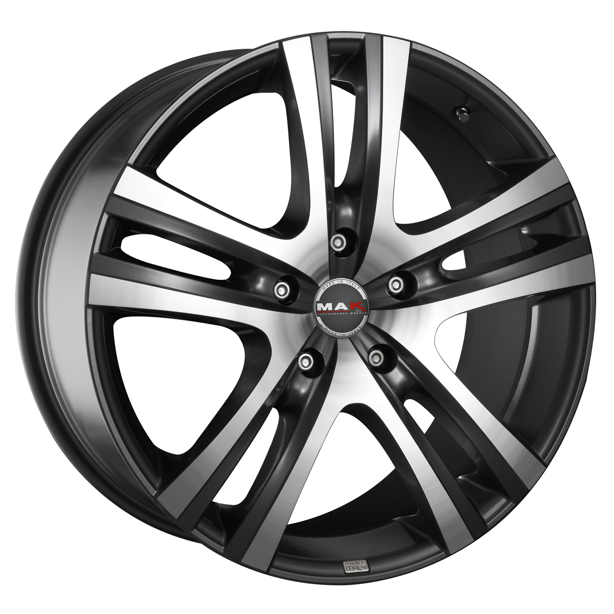 Купить Mak WHS063139 Aria 17/7,5 ET30 Gun metallic - mirror face