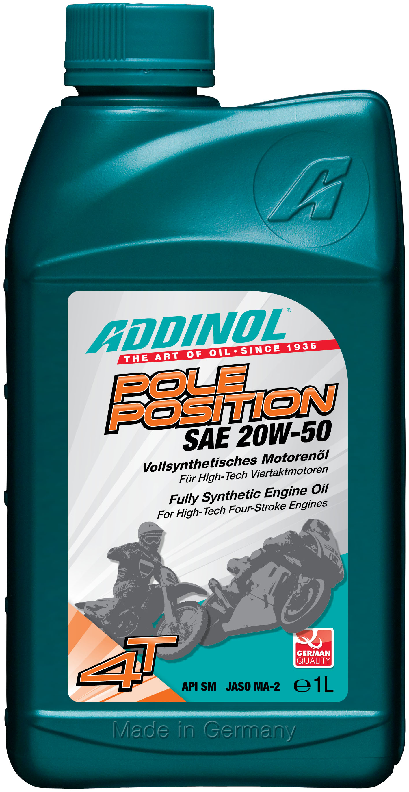 Купить Addinol 4014766073495 Pole Position 20W-50, 1л