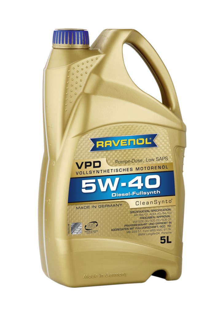Купить Ravenol 4014835801264 VPD SAE 5W-40 ( 5л)