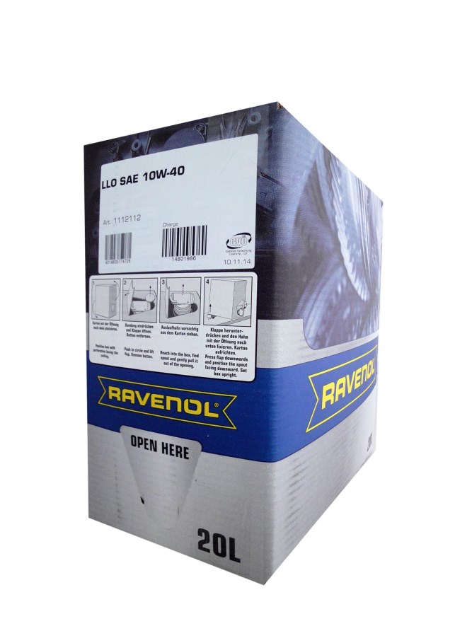 Купить Ravenol 4014835774728 LLO SAE 10W-40 (20л)
