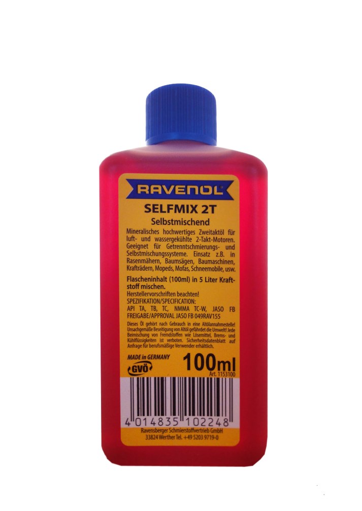 Купить Ravenol 4014835102248 Selfmix 2T (0,1Л)
